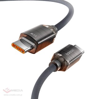 Kabel USB-C do USB-C Toocki TXCTT1- SJ01-B, 1m, FC 100W (czarny)