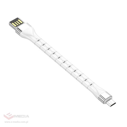 Kabel USB - Micro USB LDNIO LS50 0,15m (biały)