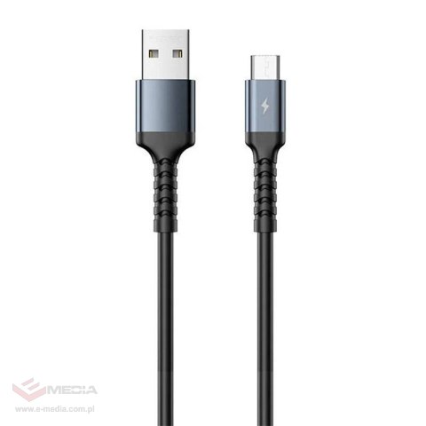 Kabel USB do micro USB Remax Kayla II,, RC-C008, 1m (czarny)
