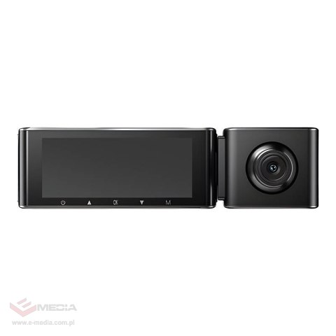 Kamera przednia 4K, tylna 1080p i wewnętrzna IR, Azdome M550Pro, WiFi 5G/2,4G, GPS, G-Sensor, USB-C + karta pamięci 64GB