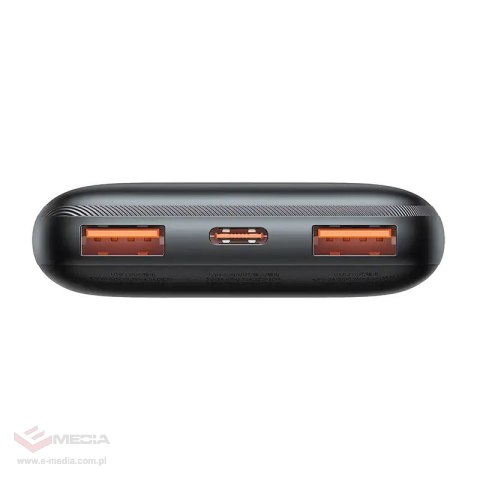 Powerbank Baseus Bipow Pro 10000mAh, 2xUSB, USB-C, 22.5W (czarny)