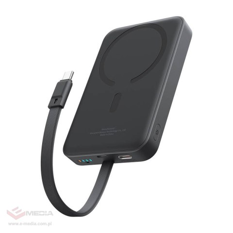 Powerbank BASEUS Mini magnetyczny 10000mAh 30W (czarny)