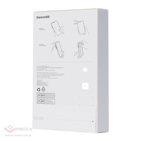 Zestaw ochronny Baseus Corning przeźroczyste etui i szkło hartowane do iPhone 14