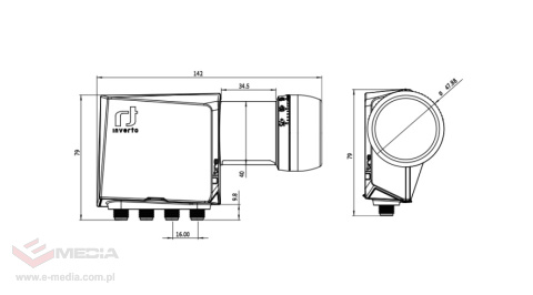 Konwerter Quattro Inverto BLACK Ultra
