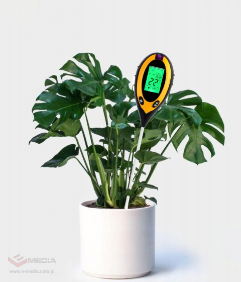 Kwasomierz miernik ogrodniczy PH gleb ziemi, tester