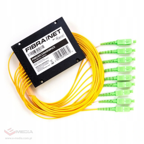 Splitter PLC 1x8 SC/APC ABS (2,0mm, G657A2)