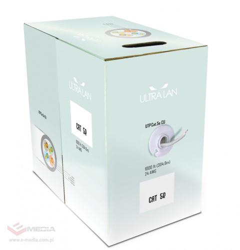 UltraLAN UTP cable cat. 5e CU PVC