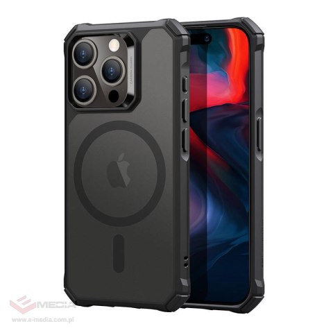 Etui ESR Air Armor do iPhone 15 Pro MagSafe (czarne)