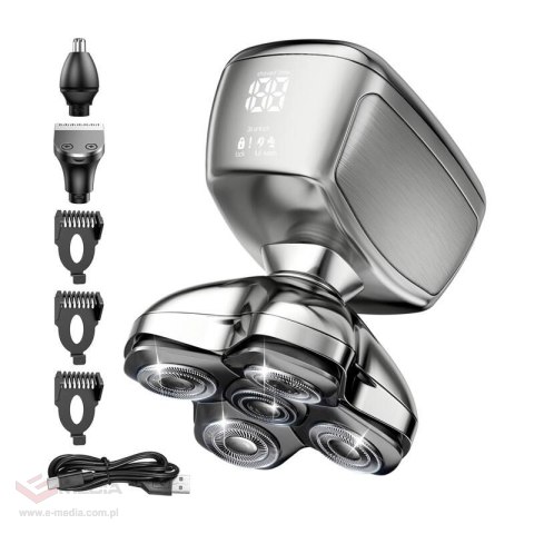 Trymer do ciała Kensen 6D 05-KGTJ41-10A (srebrny)