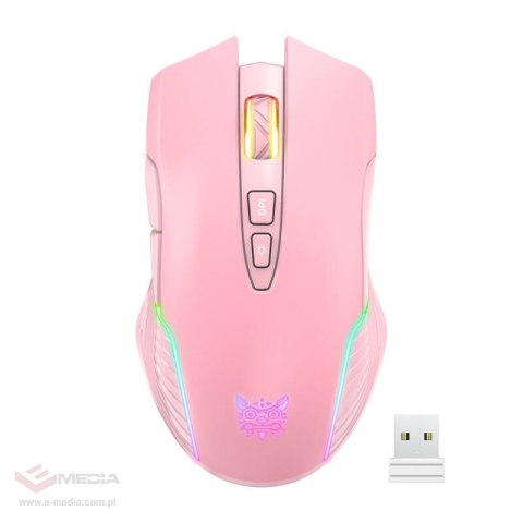 Mysz bezprzewodowa ONIKUMA CW905 2.4GHz (różowa)