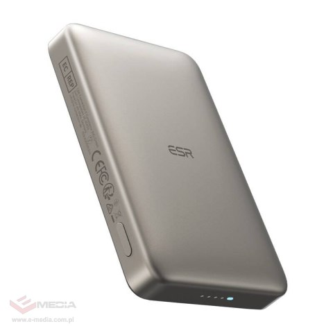 Powerbank ESR Qi2 MagSlim magnetyczny 10000mAh (piaskowy)