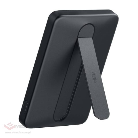 Powerbank ESR Qi2 MagSlim 5000mAh z podstawką (czarny)