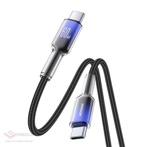 Kabel USB-C USB-C Joyroom S-A42 60W 1.2m czarny