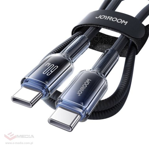 Kabel USB-C USB-C Joyroom S-A42 60W 1.2m czarny