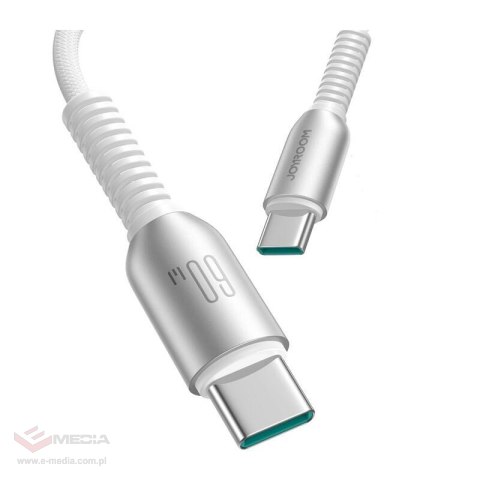 Kabel USB-C - USB-C Joyroom S-A51 60W 1.2m szary