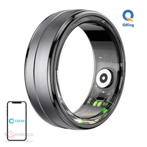 Smartring COLMI R06 21.3mm rozmiar 12 (czarny)