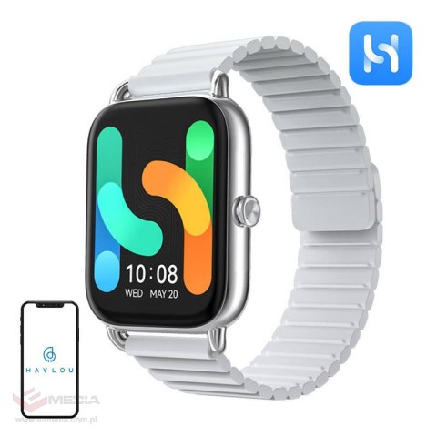 Smartwatch Haylou RS4 Plus (srebrny)