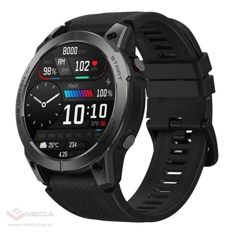 Smartwatch ZEBLAZE Stratos 3 (czarny)