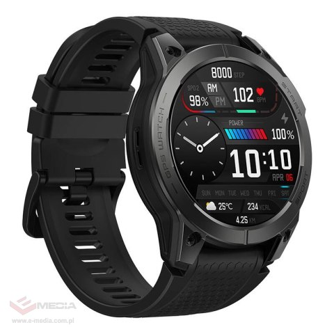Smartwatch ZEBLAZE Stratos 3 (czarny)