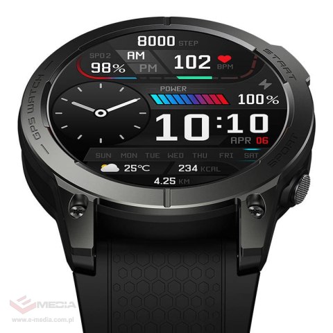 Smartwatch ZEBLAZE Stratos 3 (czarny)