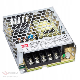 SWITCHED-MODE POWER SUPPLY LRS-35-24 MEAN WELL