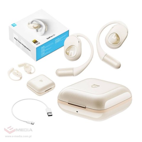 Słuchawki TWS Soundpeats GoFree2+ (biały)