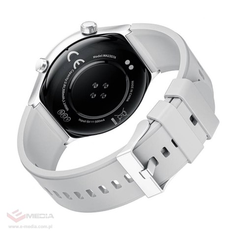 Smartwatch QCY S7 (srebrny)