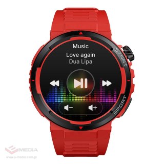 Smartwatch ZEBLAZE Ares 3 Plus (czerwony)