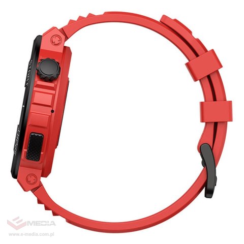 Smartwatch ZEBLAZE Ares 3 Plus (czerwony)