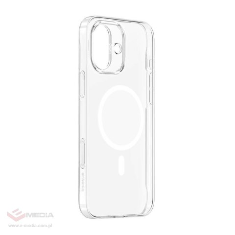 Etui magnetyczne BASEUS iP16 TouchButton (przezroczyste)