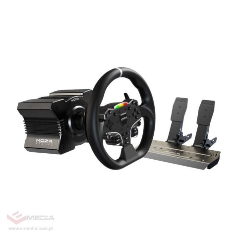 Zestaw gamingowy - baza R5 + kierownica ES + pedały SRP-Lite + zaciski Moza Racing R5 RS20 (PC) Zestaw gamingowy - baza R5 + kierownica ES + pedały SRP-Lite + zaciski Moza Racing R5 RS20 (PC)