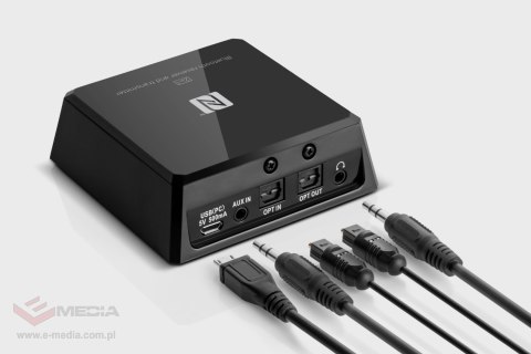 2w1 Odbiornik i Nadajnik Bluetooth HiFi Audio ( Apt-X , NFC ) model BT-1