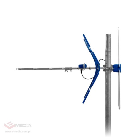 Antena TV DVB-T/T2 VHF/UHF TT W19 Silver COMBO 5G Protected Telkom Telmor