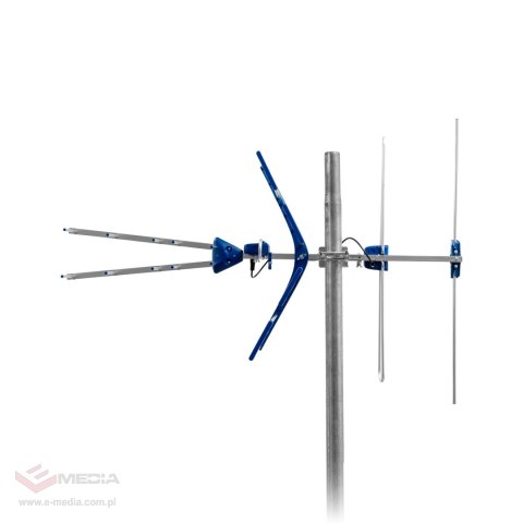 Antena TV DVB-T/T2 VHF/UHF TT W21 Gold COMBO 5G Protected Telkom Telmor