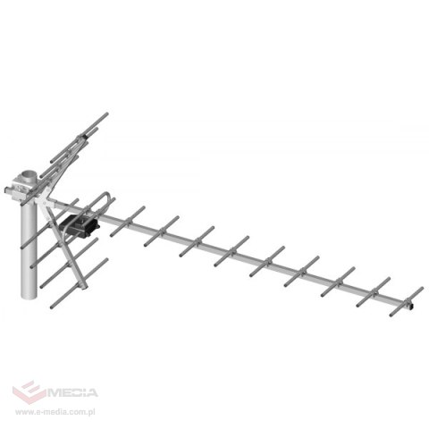 Antena TV kierunkowa 21-60 "Yaga" 19-elementów sym. zwykły