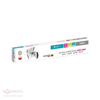 Antena kierunkowa DVB-T / DVB-T2 DPM HN63NWZ z filtrem LTE, 32 el., ze wzmacniaczem