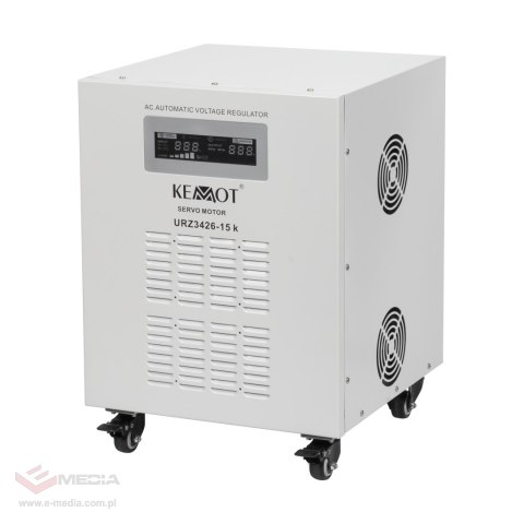 Automatyczny stabilizator napięcia KEMOT MSER-15000 (15000 VA, serwomotor) Automatyczny stabilizator napięcia KEMOT MSER-15000 (15000 VA, serwomotor)