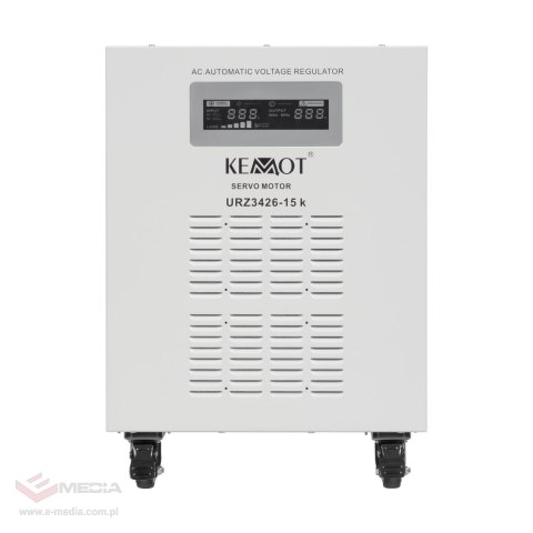 Automatyczny stabilizator napięcia KEMOT MSER-15000 (15000 VA, serwomotor) Automatyczny stabilizator napięcia KEMOT MSER-15000 (15000 VA, serwomotor)