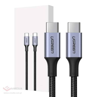 Kabel USB-C do USB-C UGREEN US316, 100W, 2m (czarny)
