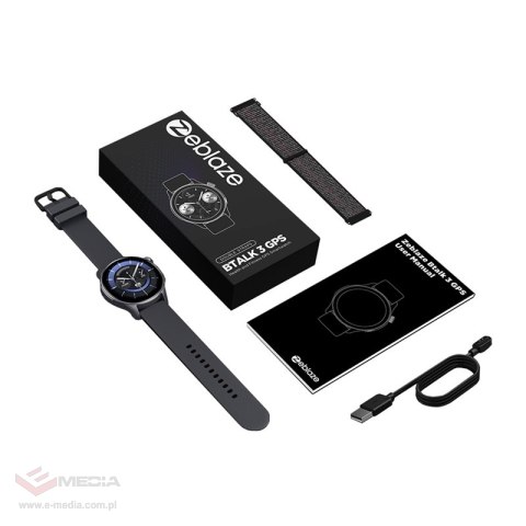 Smartwatch ZEBLAZE Btalk GPS (szary)