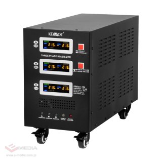 Automatyczny trójfazowy stabilizator napięcia KEMOT PROavr-10k