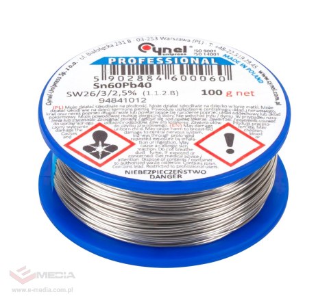 Cyna 0.90mm/100g Sn60Pb40 CYNEL