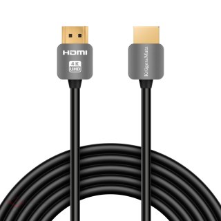 Kabel HDMI - HDMI wtyk-wtyk (A-A) 1.8m Kruger&Matz 4K