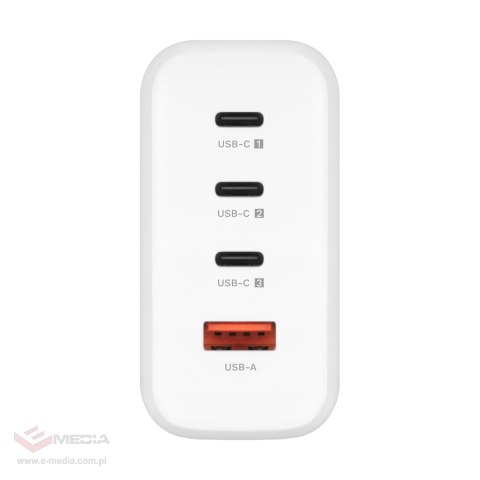 Ładowarka sieciowa Kruger&Matz 140 W GaN z funkcją Quick Charge i Power Delivery