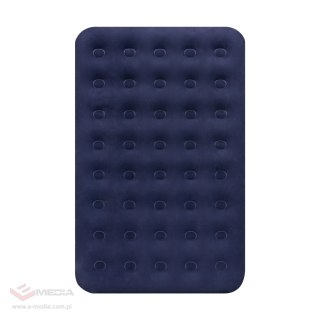 Materac dmuchany dwuosobowy do spania + pompka , 186 x 130 x 22 cm