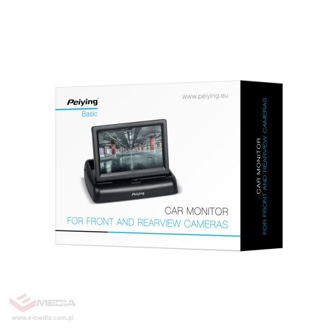 Monitor samochodowy Peiying 4,3"