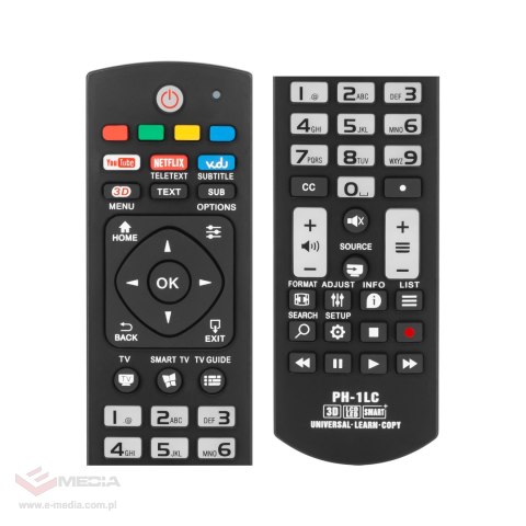 Pilot uniwersalny do TV LED/LCD Philips