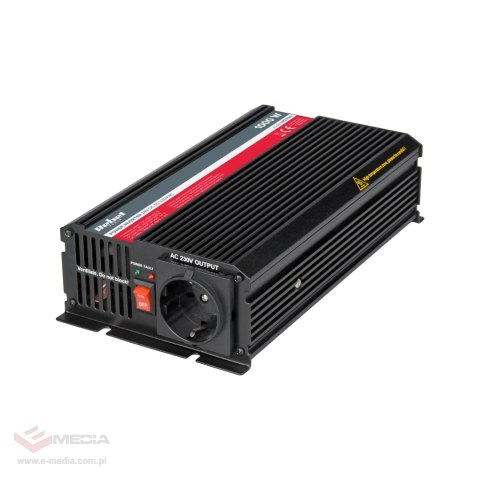 Przetwornica REBEL 24V/230V 1000W(gn. typu F:niemieckie)