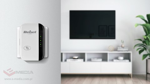 Repeater - wzmacniacz sieci bezprzewodowej Rebel