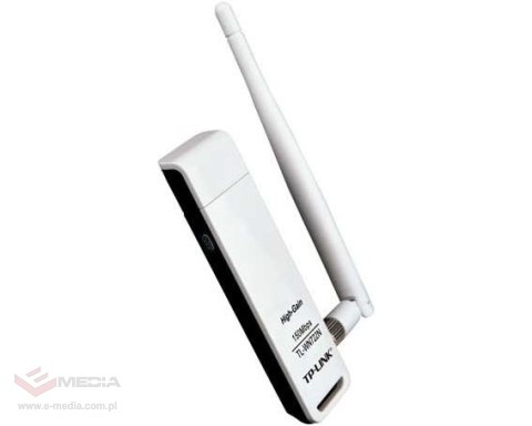 TP-LINK TL-WN722N Karta Wi-Fi USB + antena 4dBi, b/g/n, 150Mb/s